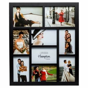 Gallery 9 Aperture 4x6/ 5x7 Black Photo Frame