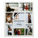 Gallery 9 Aperture White Collage Photo Frame Image