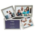 Accent 4 Aperture Silver Photo Frame Image