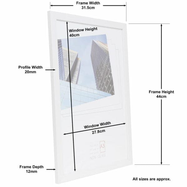 Bera wooden photo frame UK