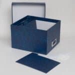 Photo Storage Box Blue holds Upto 700 5x7 Images Image