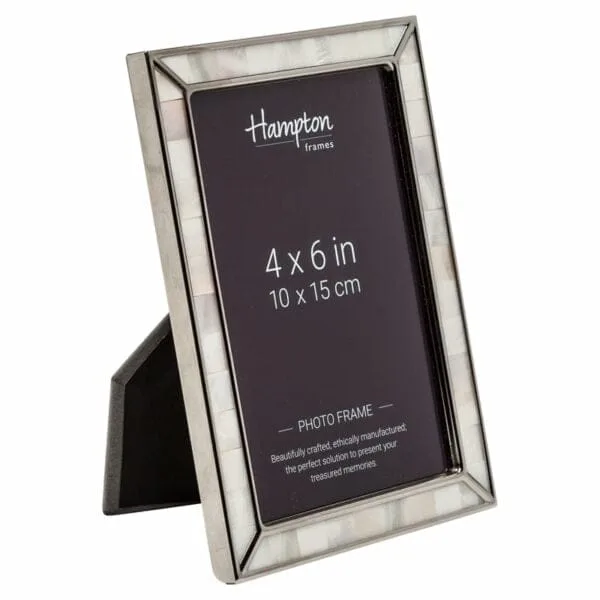 Ceylon 4x6 Mother of Pearl Photo Frame
