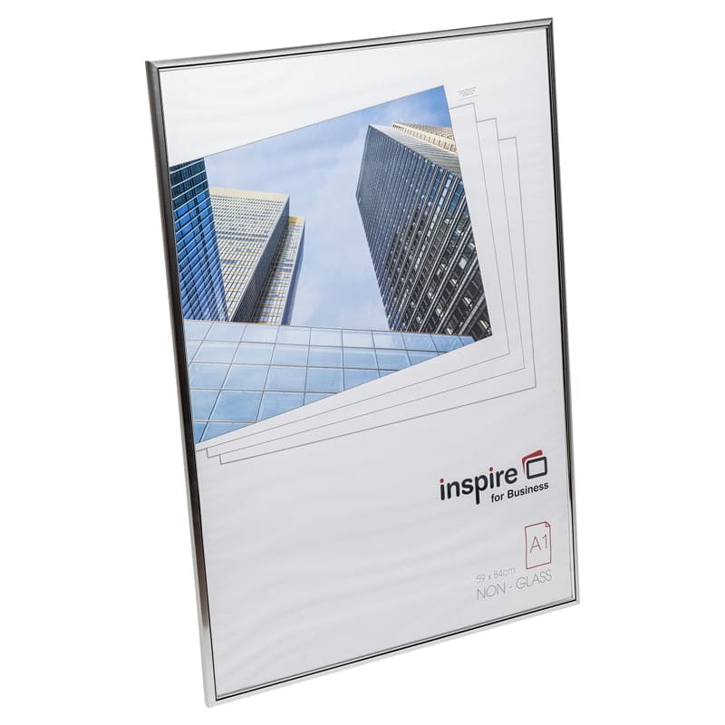 EASA1SVP - P Easy Loader A1 Silver Poster Frame