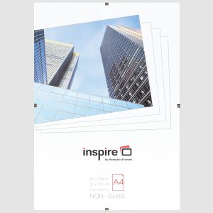 A4 Inspire photo frame packaging with skyscraper image