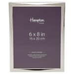 Lucca 6x8 Silver Photo Frame Image