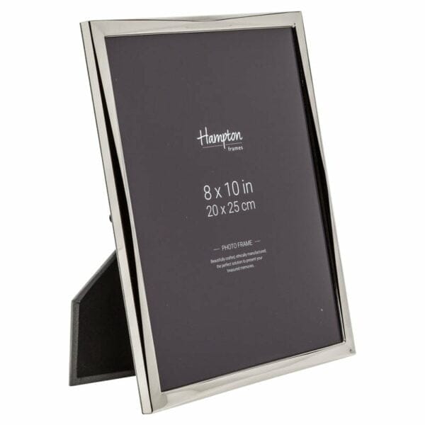 Lucca 8x9 Silver Photo Frame