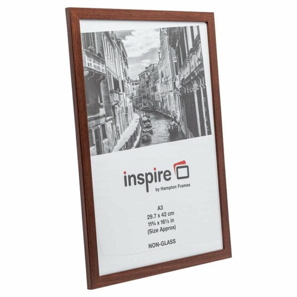 Oxford A3 Brown Certificate Frame