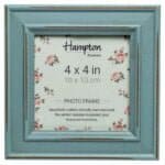 Paloma 4x4 Light Blue Square Photo Frame Image