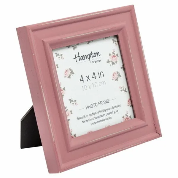 Paloma 4x4 Pink Photo Frame