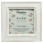 Paloma 4x4 White Square Photo Frame Image