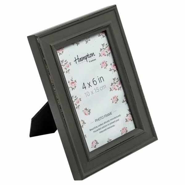 Paloma 4x6 Grey Photo Frame