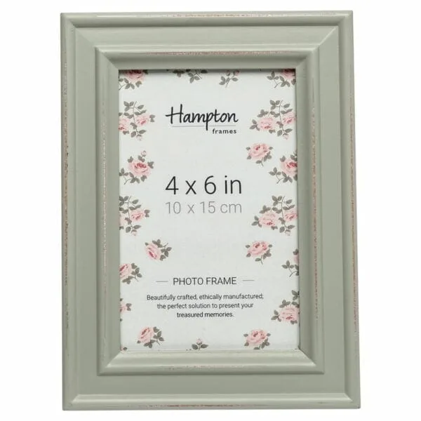 Paloma 4x6 Sage Green Photo Frame