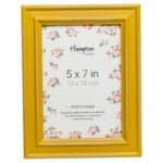 Paloma 5x7 Mustard Yellow Photo Frame Image