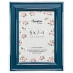 Paloma 5x7 Teal Blue Photo Frame Image