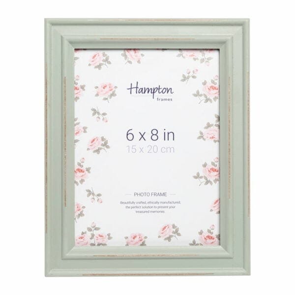 Paloma 6x8 Sage Photo Frame