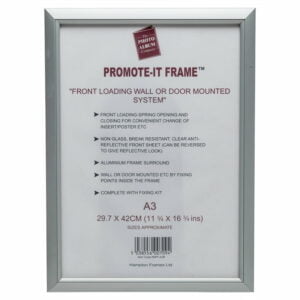 Promote It A3 Black Certificate Frame