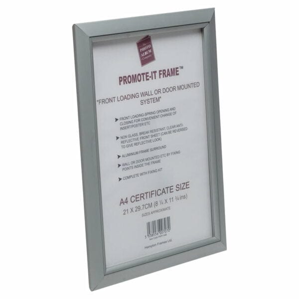 Promote It A1 Black Aluminum Promote Poster Frame It A1 Aluminium Display Poster Frame