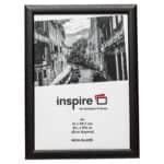 Blackwood A4 Black Pine Wood Poster Frame Image