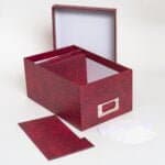 Photo Storage Box Red holds Upto 700 4x6 Images Image