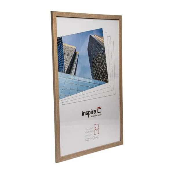 Oxford A2 Oak Poster Frame