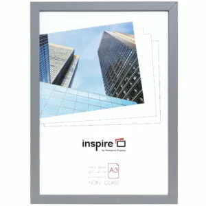 Zurich A3 Solid Grey Frame