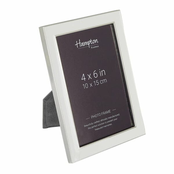Annabel 4x6 White Picture Frame
