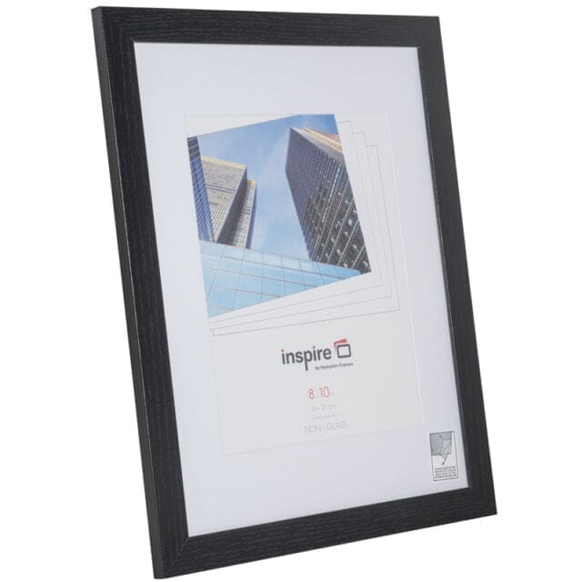 Columbia 8x10 Black Frame With Mount - Hampton Frames Retail