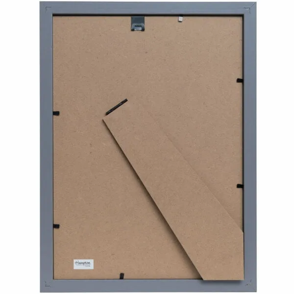Zurich A4 Solid Grey Certificate Frame - Image 4
