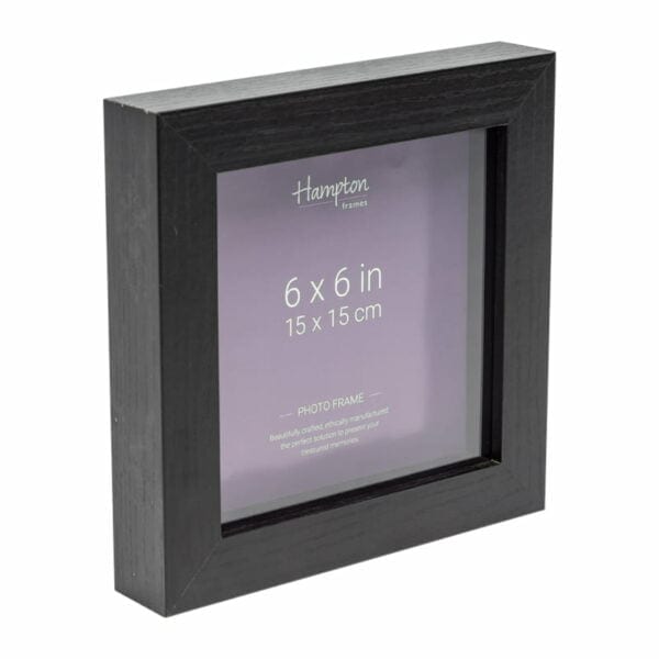 Nordic Black 6x6 Square Box Frame