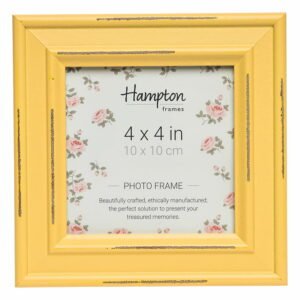 Paloma 4x4 Yellow Photo Frame