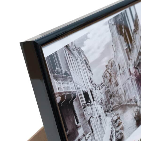 Black wooden photo frame from Photo-Frames UK