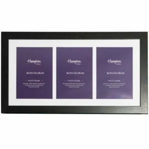 Black colour photo frame from photo-frames.co.uk