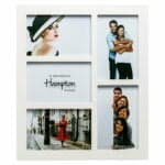 Gallery White 5 Aperture Photo Frame Image