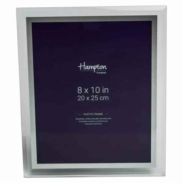 Elegant silver photo frame from photo-frames.co.uk