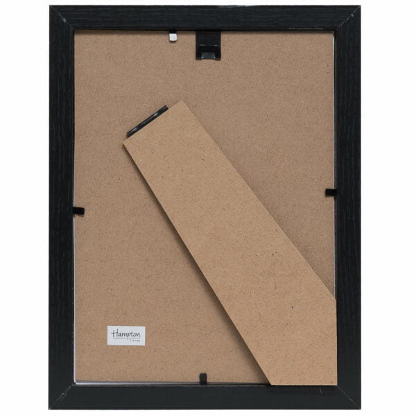 Oxford style gold picture frame on white background