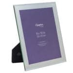 REFLECT 8x10 Silver Mirror Bevel-edged Glass Photo Frame Image