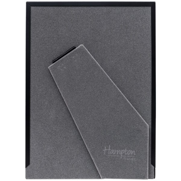 Hampton picture frame with grey textured back