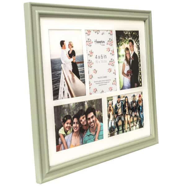 Collage photo frame with six pictures.