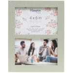 Gallery Sage Green 4x6 Split Double Frame Image