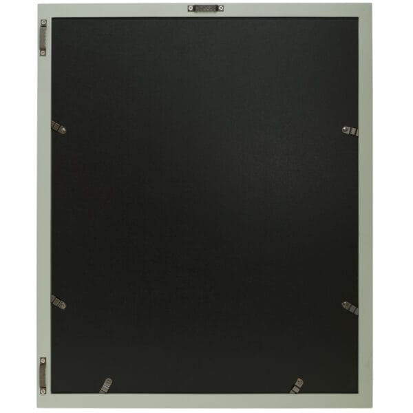 Black-framed chalkboard on white background
