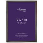 Kingsbridge 5x7 Stylish Thin Black Metal Photo Frame Image