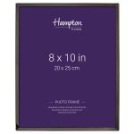 Kingsbridge 8x10 Stylish Thin Black Metal Photo Frame Image